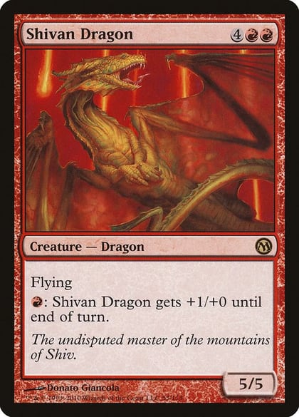 Shivan Dragon, Duels of the Planeswalkers 53