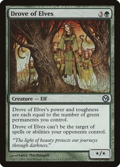 Drove of Elves, Duels of the Planeswalkers 57