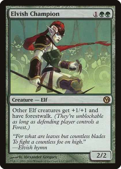 Elvish Champion, Duels of the Planeswalkers 60