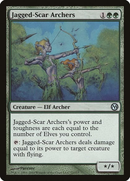 Jagged-Scar Archers, Duels of the Planeswalkers 72