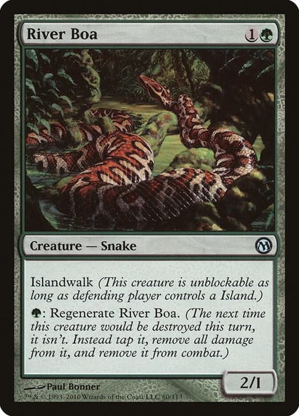River Boa, Duels of the Planeswalkers 80