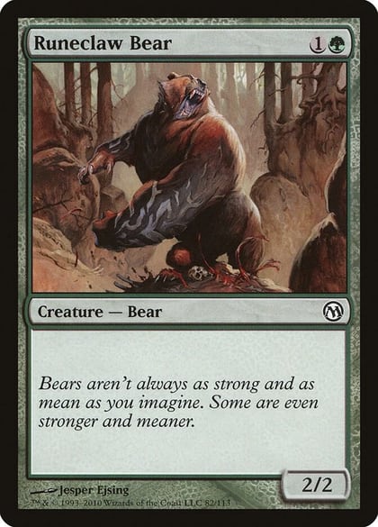 Runeclaw Bear, Duels of the Planeswalkers 82