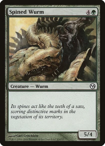 Spined Wurm, Duels of the Planeswalkers 83