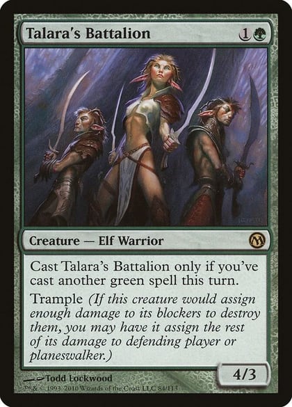 Talara's Battalion, Duels of the Planeswalkers 84