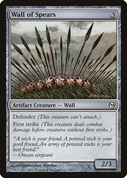 Wall of Spears, Duels of the Planeswalkers 96