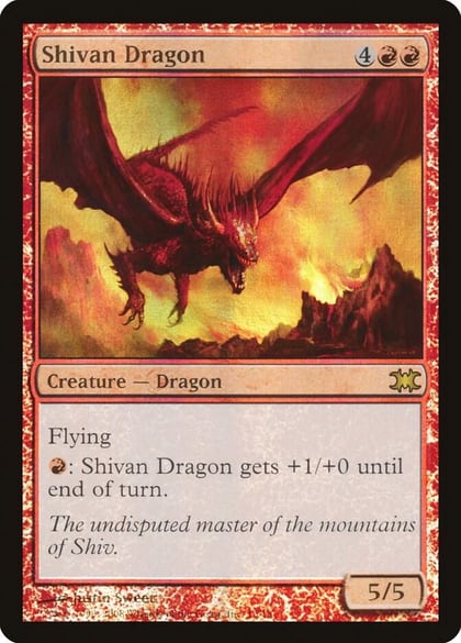 Shivan Dragon, From the Vault: Dragons 13