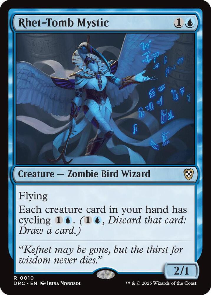 Rhet-Tomb Mystic, Commander: Aetherdrift 10