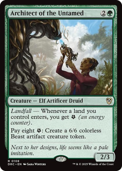 Architect of the Untamed, Commander: Aetherdrift 108