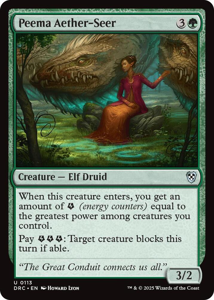 Peema Aether-Seer, Commander: Aetherdrift 113