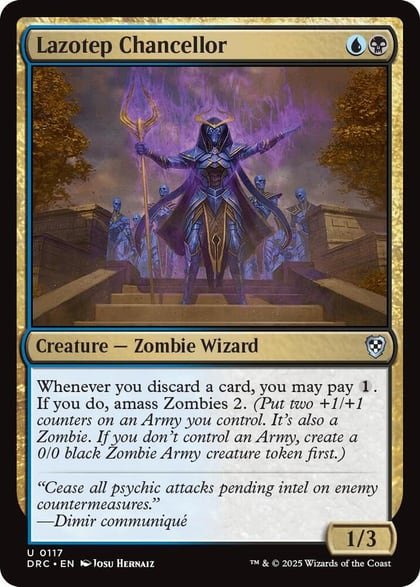 Lazotep Chancellor, Commander: Aetherdrift 117