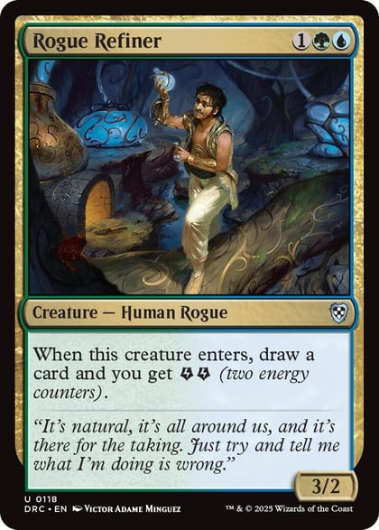 Rogue Refiner, Commander: Aetherdrift 118