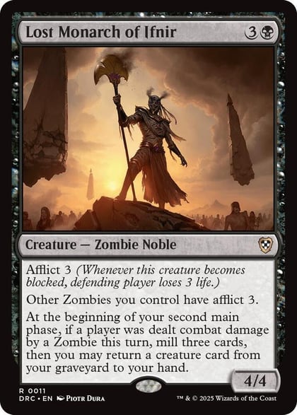 Lost Monarch of Ifnir, Commander: Aetherdrift 11