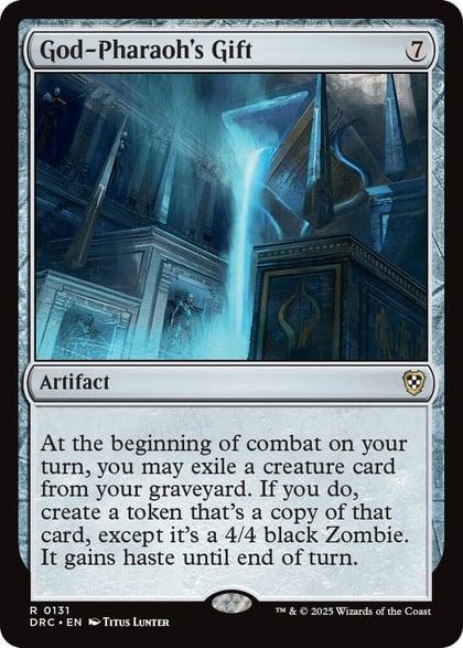 God-Pharaoh's Gift, Commander: Aetherdrift 131