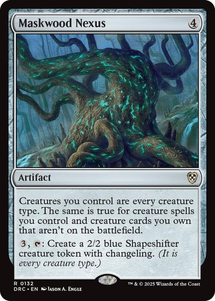 Maskwood Nexus, Commander: Aetherdrift 132
