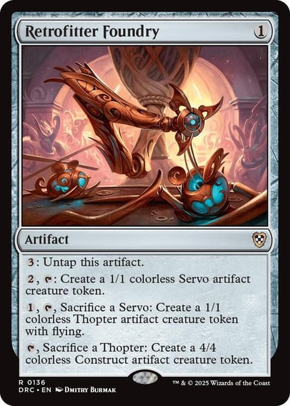 Retrofitter Foundry, Commander: Aetherdrift 136