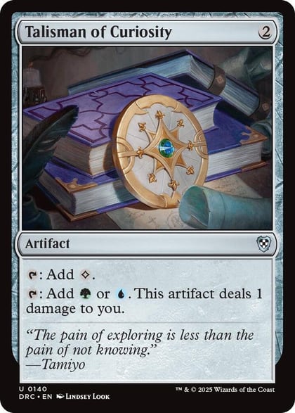 Talisman of Curiosity, Commander: Aetherdrift 140