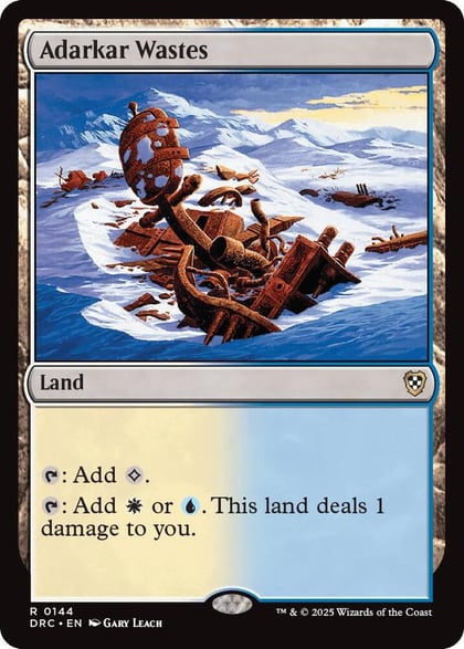 Adarkar Wastes, Commander: Aetherdrift 144