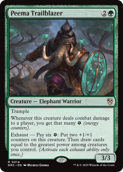 Peema Trailblazer, Commander: Aetherdrift 14