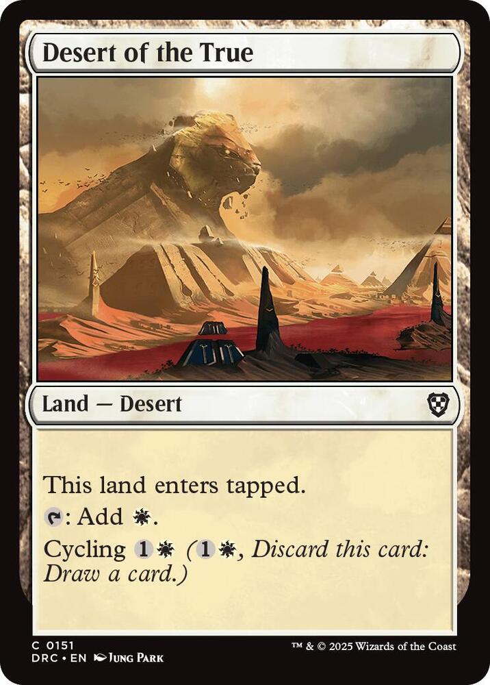 Desert of the True, Commander: Aetherdrift 151