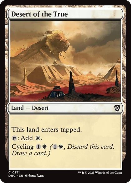 Desert of the True, Commander: Aetherdrift 151