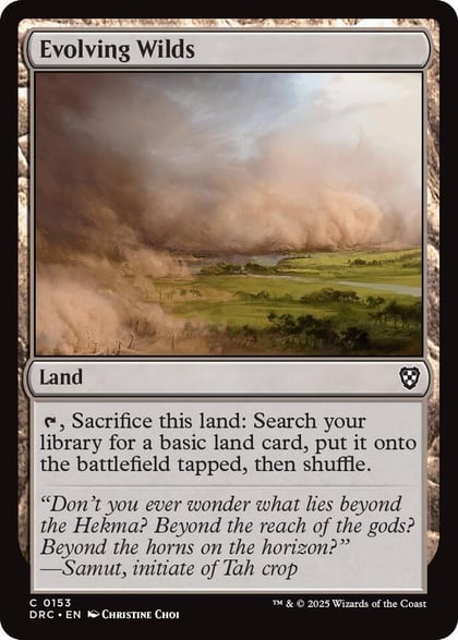 Evolving Wilds (0153), Commander: Aetherdrift 153