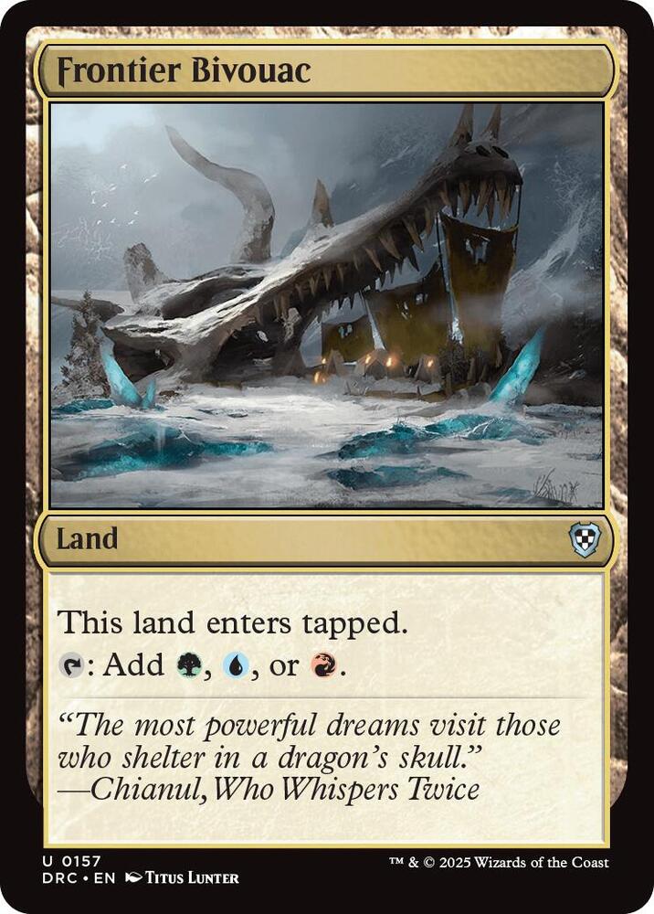 Frontier Bivouac, Commander: Aetherdrift 157
