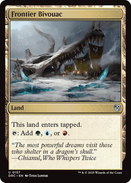 Frontier Bivouac, Commander: Aetherdrift 157