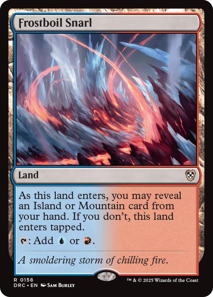 Frostboil Snarl, Commander: Aetherdrift 158