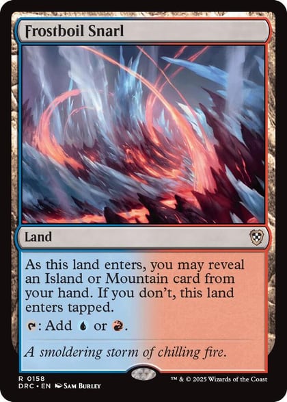 Frostboil Snarl, Commander: Aetherdrift 158