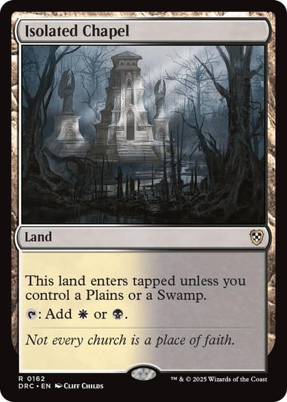 Isolated Chapel, Commander: Aetherdrift 162