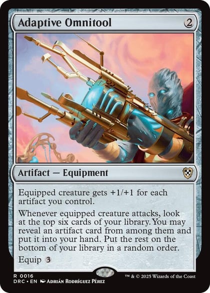 Adaptive Omnitool, Commander: Aetherdrift 16
