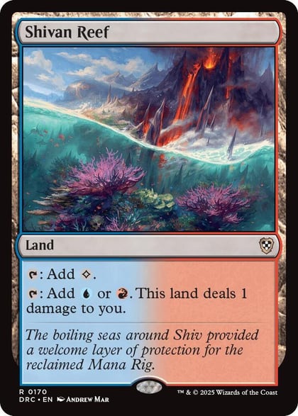 Shivan Reef, Commander: Aetherdrift 170