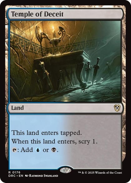 Temple of Deceit, Commander: Aetherdrift 176