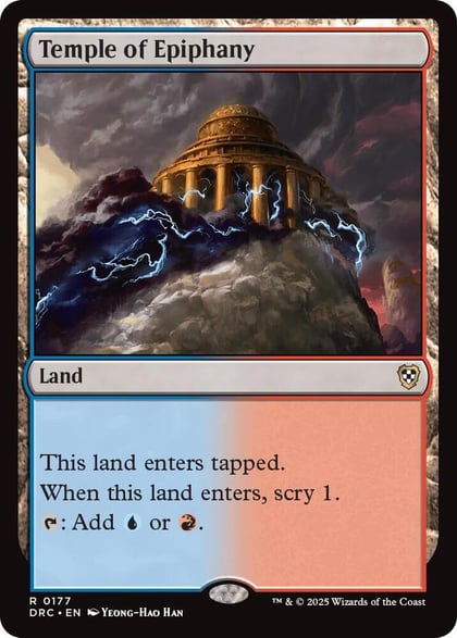 Temple of Epiphany, Commander: Aetherdrift 177