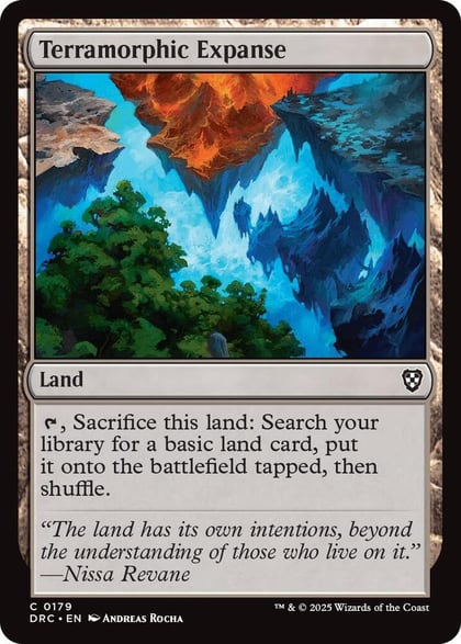 Terramorphic Expanse, Commander: Aetherdrift 179