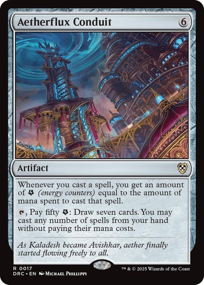 Aetherflux Conduit, Commander: Aetherdrift 17