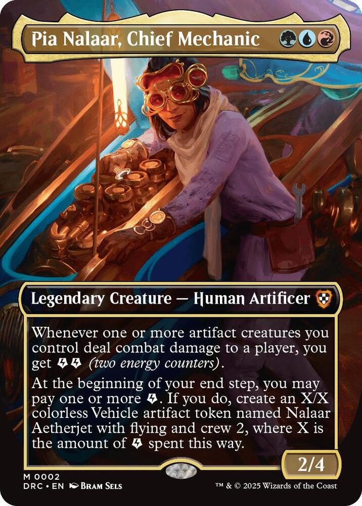 Pia Nalaar, Chief Mechanic (Borderless), Commander: Aetherdrift 2