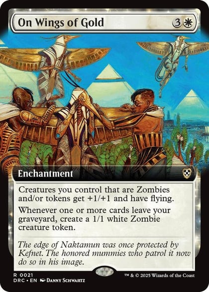 On Wings of Gold (Extended Art), Commander: Aetherdrift 21