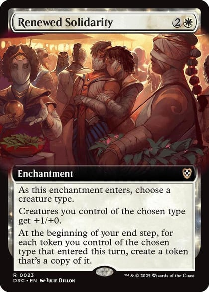 Renewed Solidarity (Extended Art), Commander: Aetherdrift 23