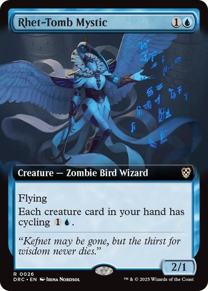 Rhet-Tomb Mystic (Extended Art), Commander: Aetherdrift 26