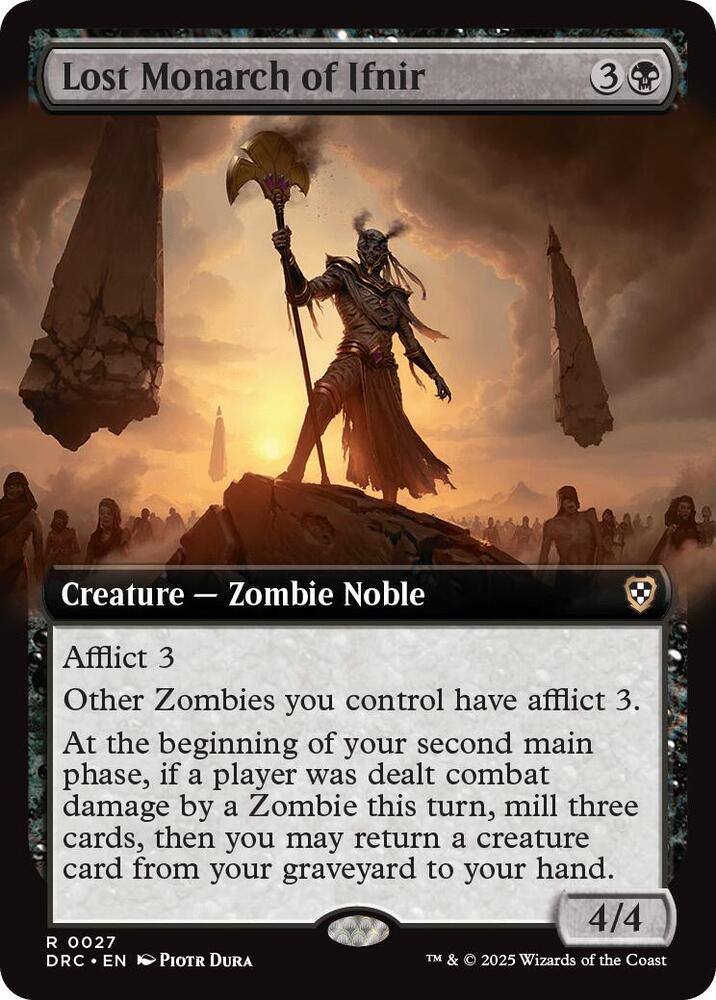 Lost Monarch of Ifnir (Extended Art), Commander: Aetherdrift 27