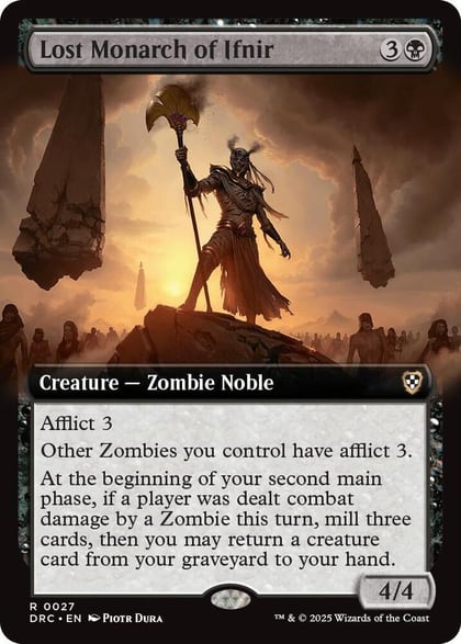 Lost Monarch of Ifnir (Extended Art), Commander: Aetherdrift 27