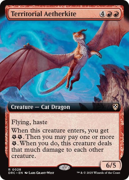 Territorial Aetherkite (Extended Art), Commander: Aetherdrift 28