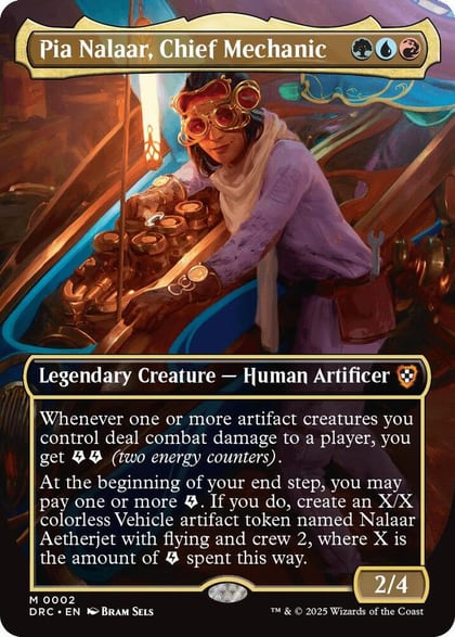 Pia Nalaar, Chief Mechanic (Borderless), Commander: Aetherdrift 2