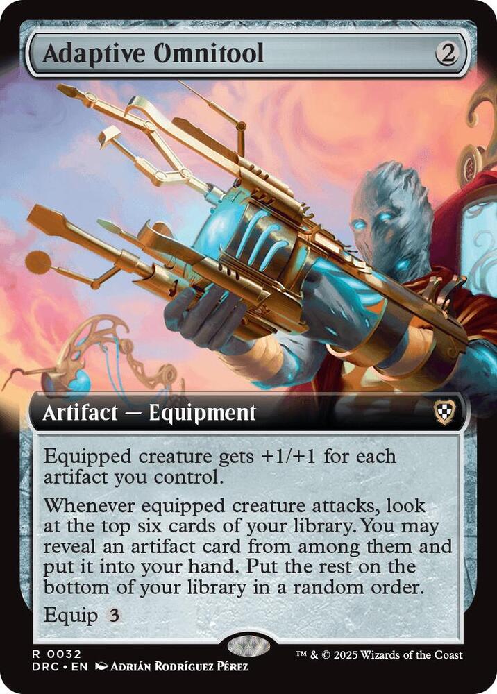 Adaptive Omnitool (Extended Art), Commander: Aetherdrift 32