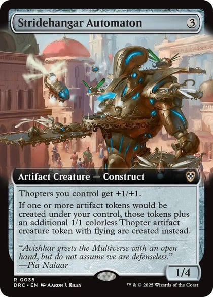 Stridehangar Automaton (Extended Art), Commander: Aetherdrift 35