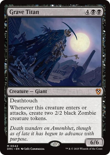 Grave Titan, Commander: Aetherdrift 42
