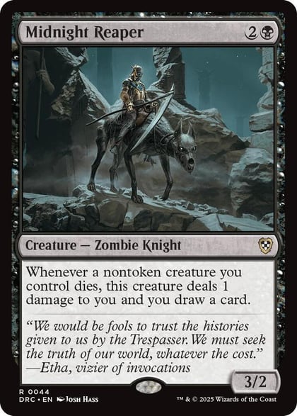 Midnight Reaper, Commander: Aetherdrift 44