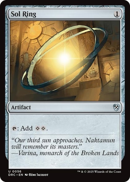 Sol Ring (0056), Commander: Aetherdrift 56