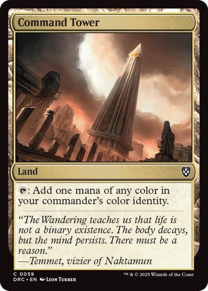 Command Tower (0059), Commander: Aetherdrift 59